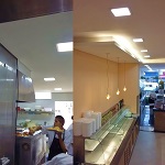 Restaurante Tangerina com nova iluminação