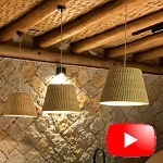 Pendentes em Rattan para iluminação biofílica em Ilhabela (VIDEO)