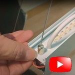 Pendente LED direto-indireto para projeto em Ilhabela (VIDEO)